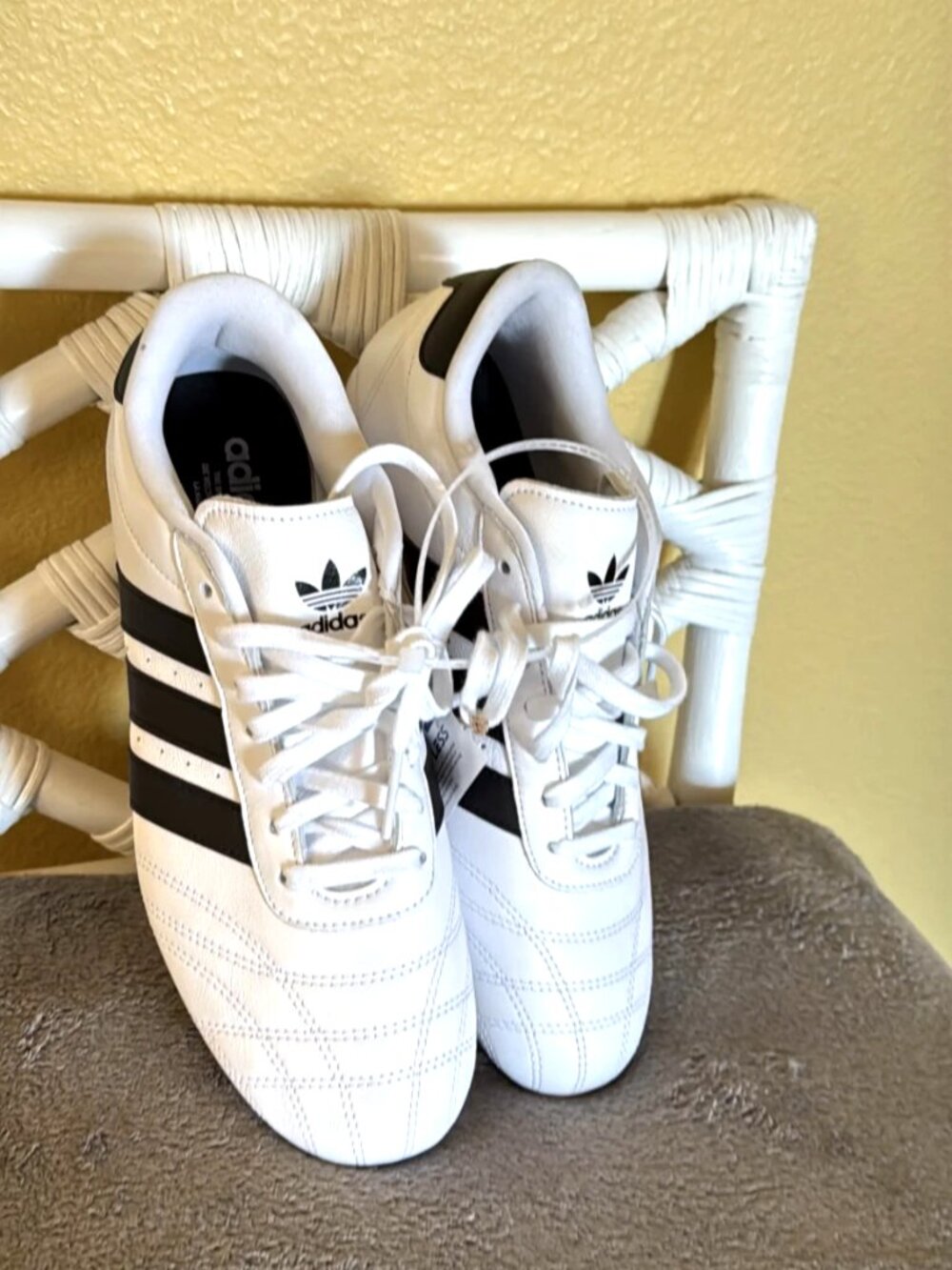 adidas Originals Taekwondo Lace White Black Women's Size 9 (Men 7.5) NWT JS1194 - Picture 10 of 16